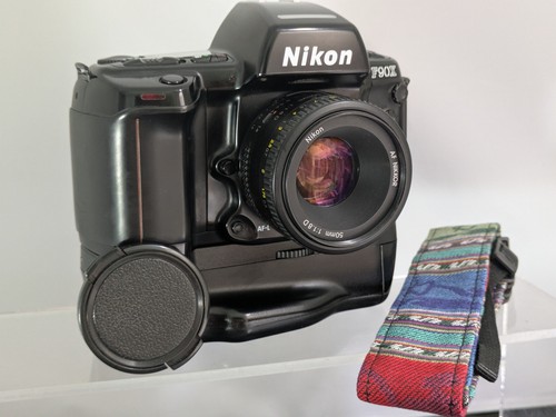 Nikon f90x with nikkor 50mm - nikon,