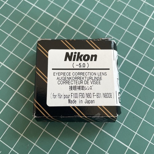 Nikon eyepiece correction - correction, lens
