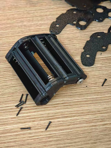 Printed battery holder - battery,