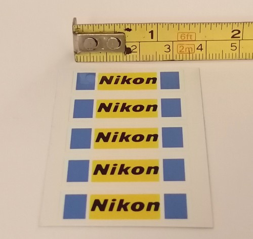 Nikon sticker 3cm 1cm - x, f90x